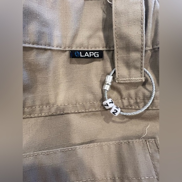 ✨LAPG Men's Tan Cargo Pants tactical pants 34/32 - Picture 6 of 10